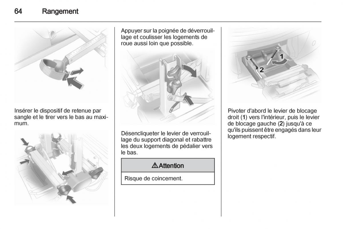 Opel Corsa D manuel du proprietaire / page 66