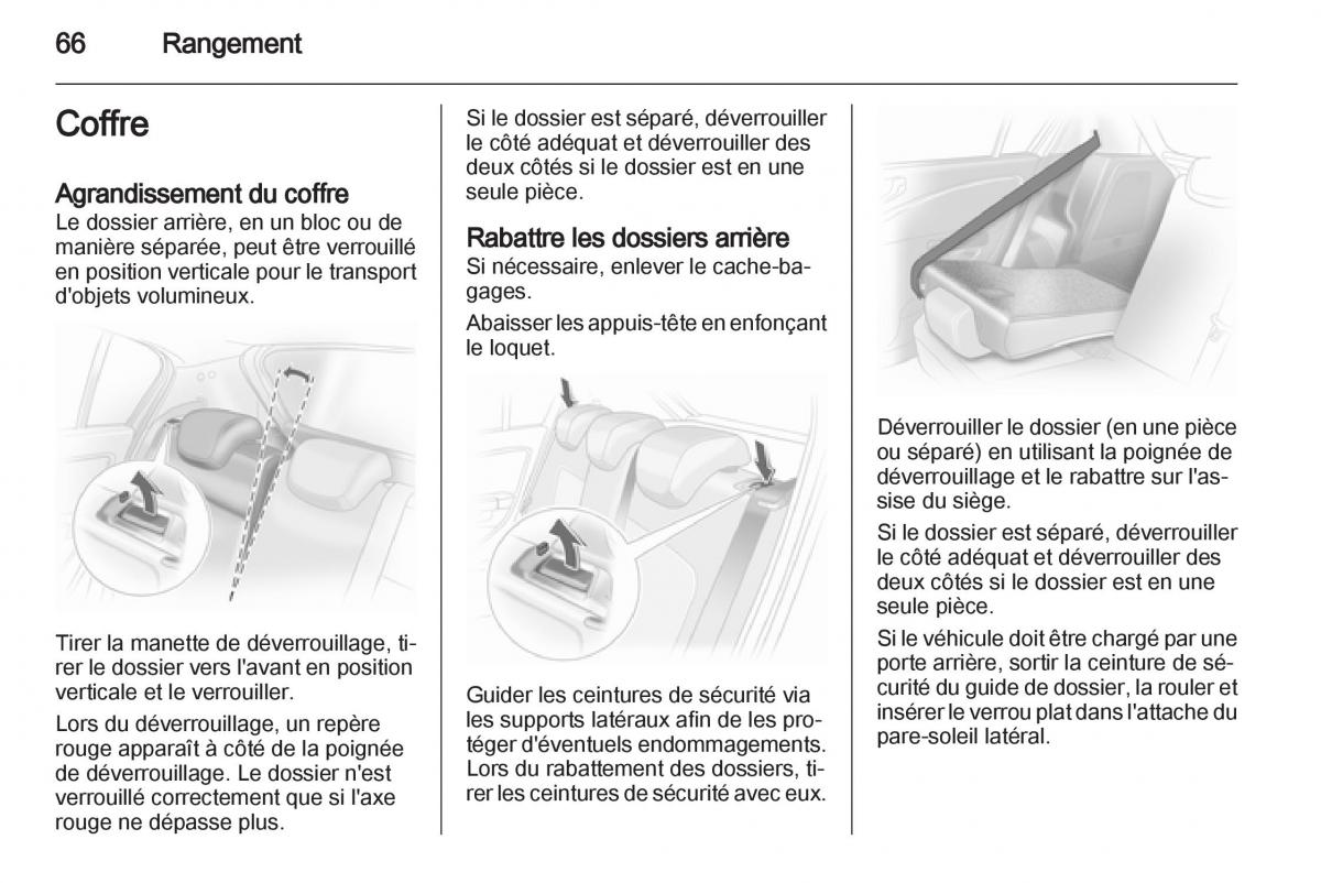 Opel Corsa D manuel du proprietaire / page 68