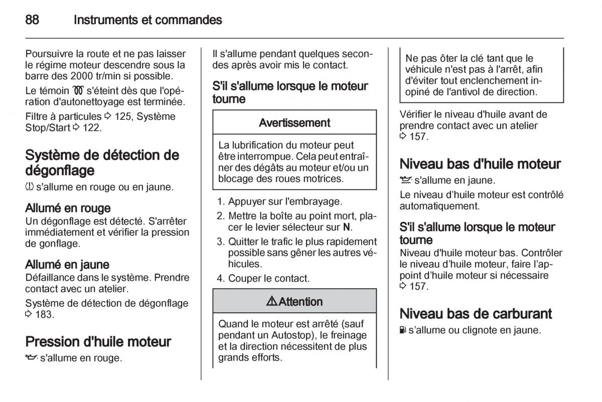 Opel Corsa D manuel du proprietaire / page 90