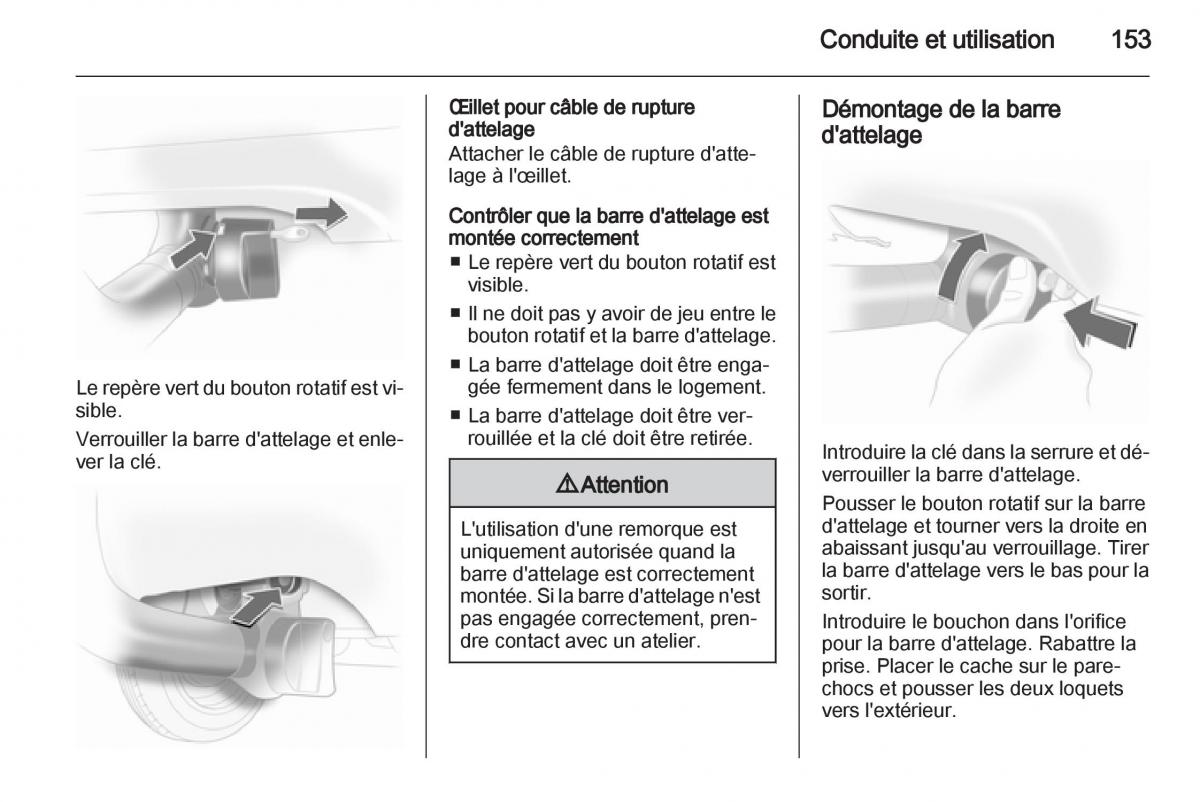 Opel Corsa D manuel du proprietaire / page 155