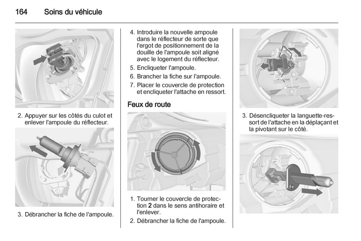 Opel Corsa D manuel du proprietaire / page 166