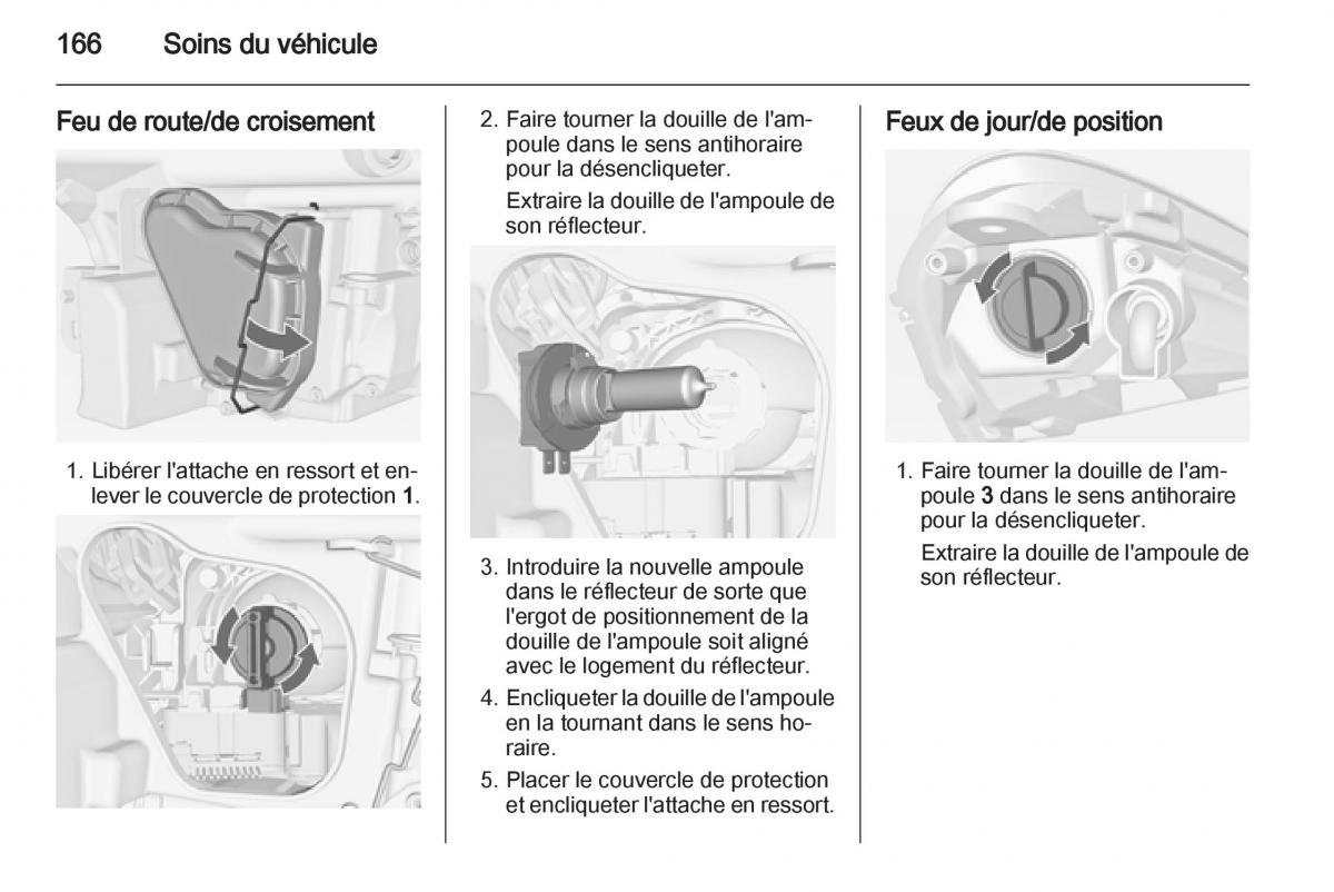 Opel Corsa D manuel du proprietaire / page 168