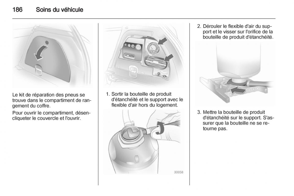 Opel Corsa D manuel du proprietaire / page 188