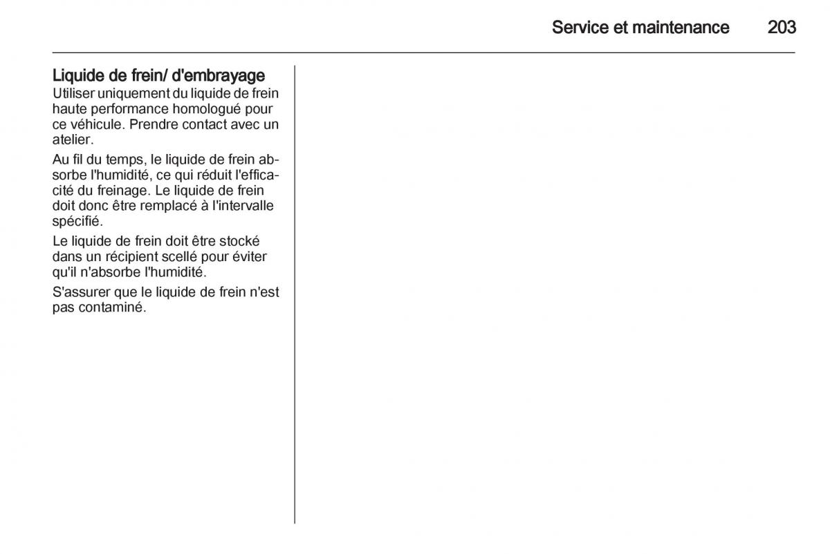 Opel Corsa D manuel du proprietaire / page 205