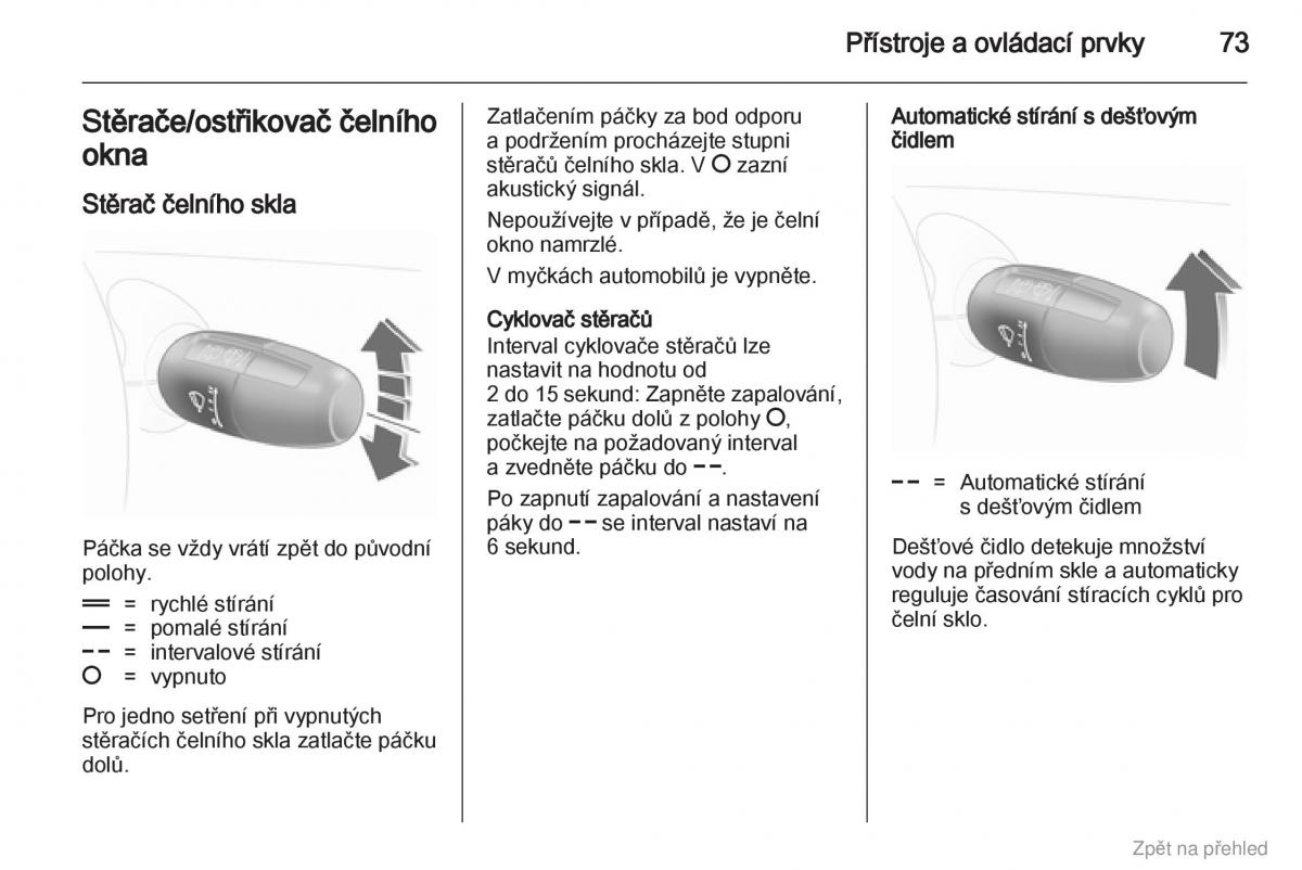 Opel Corsa D navod k obsludze / page 74