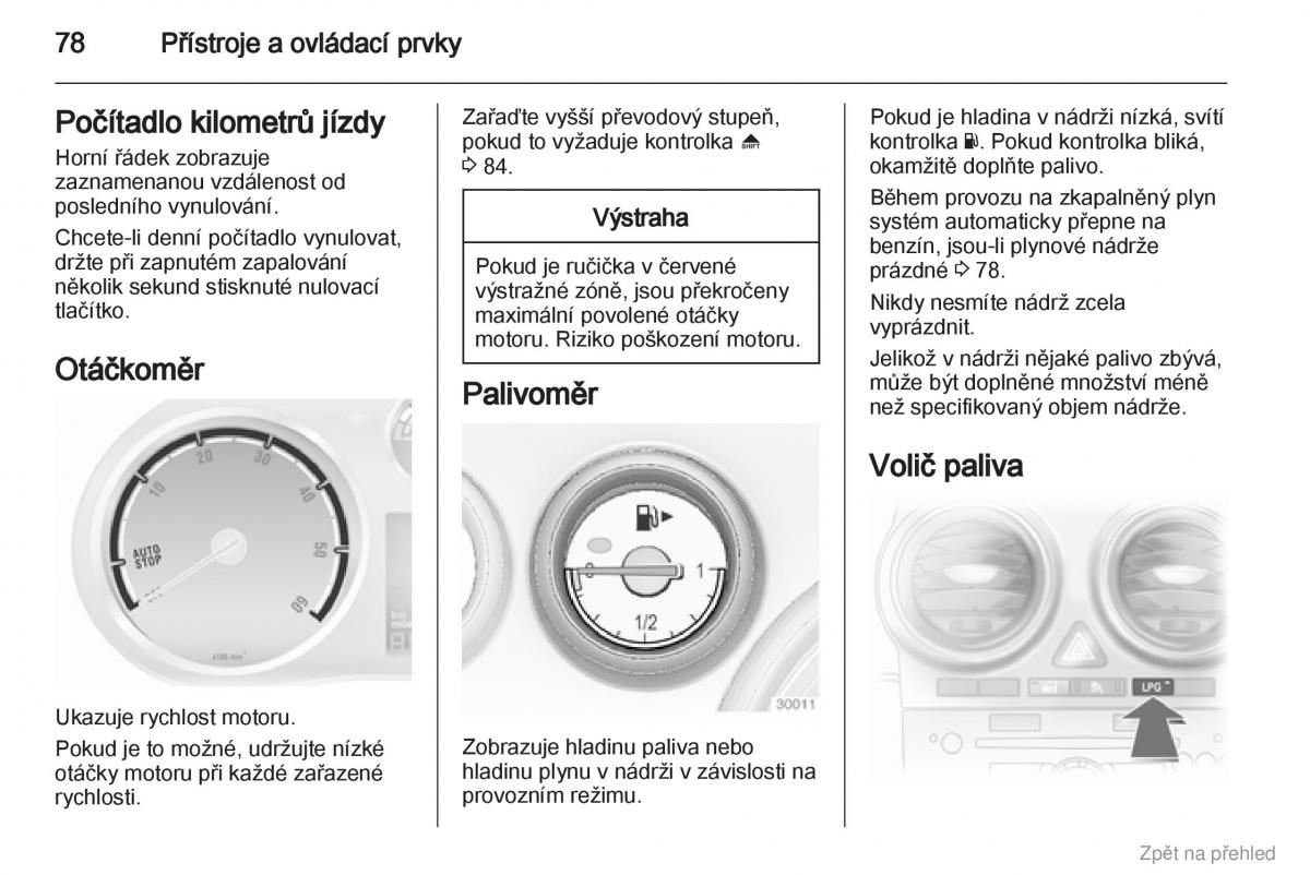 Opel Corsa D navod k obsludze / page 79