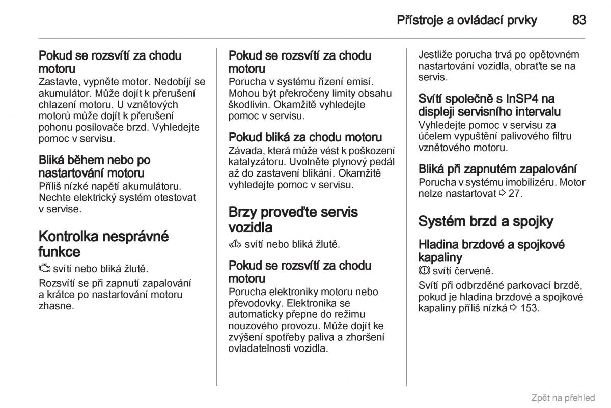 Opel Corsa D navod k obsludze / page 84