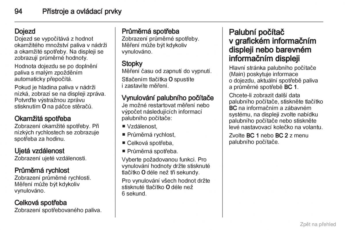 Opel Corsa D navod k obsludze / page 95