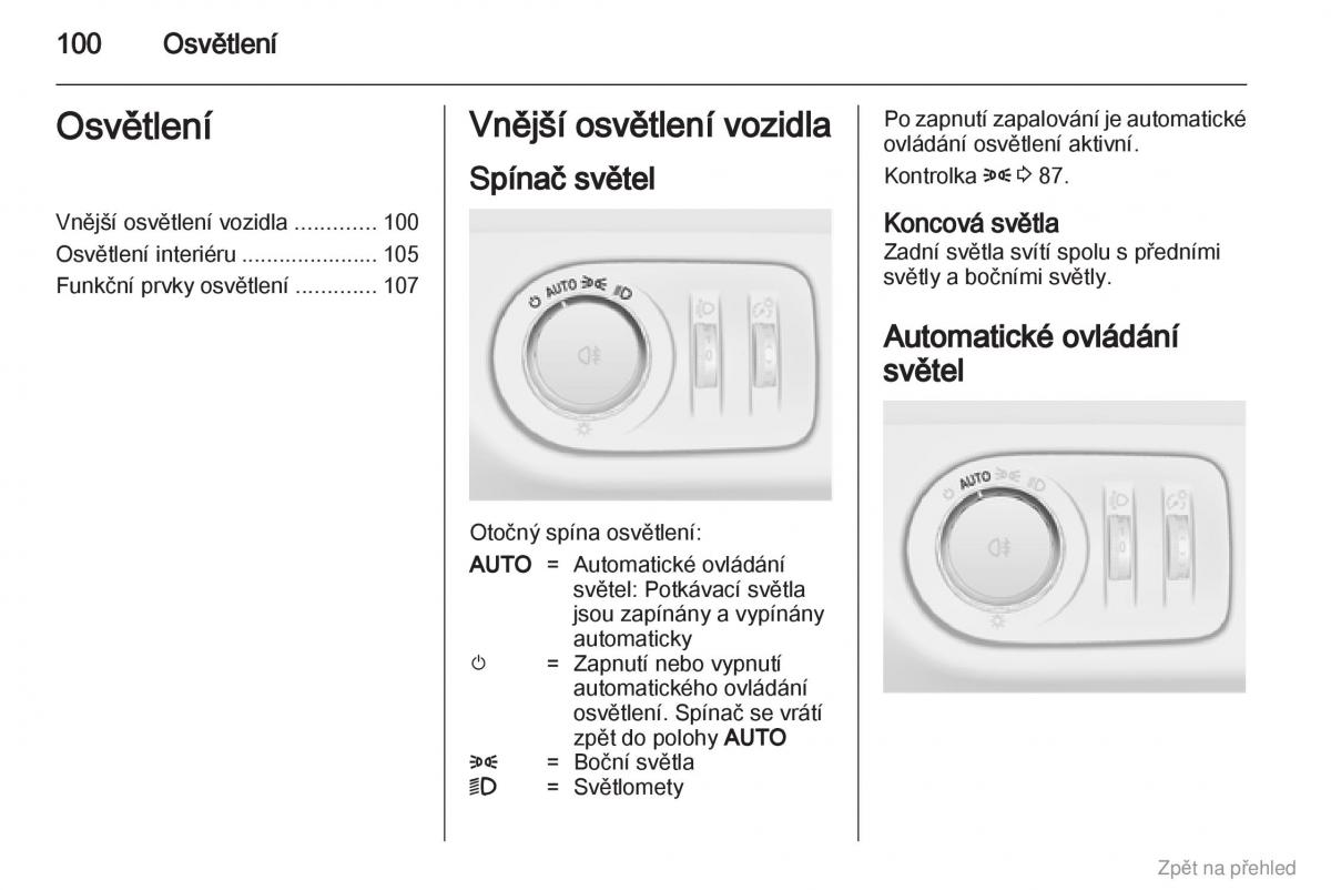 Opel Corsa D navod k obsludze / page 101