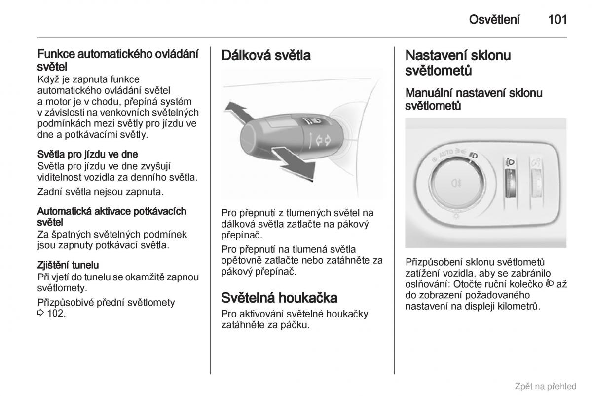 Opel Corsa D navod k obsludze / page 102