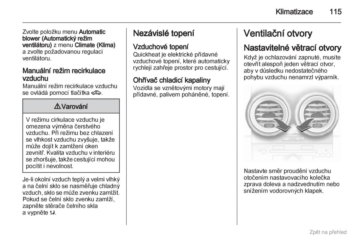 Opel Corsa D navod k obsludze / page 116