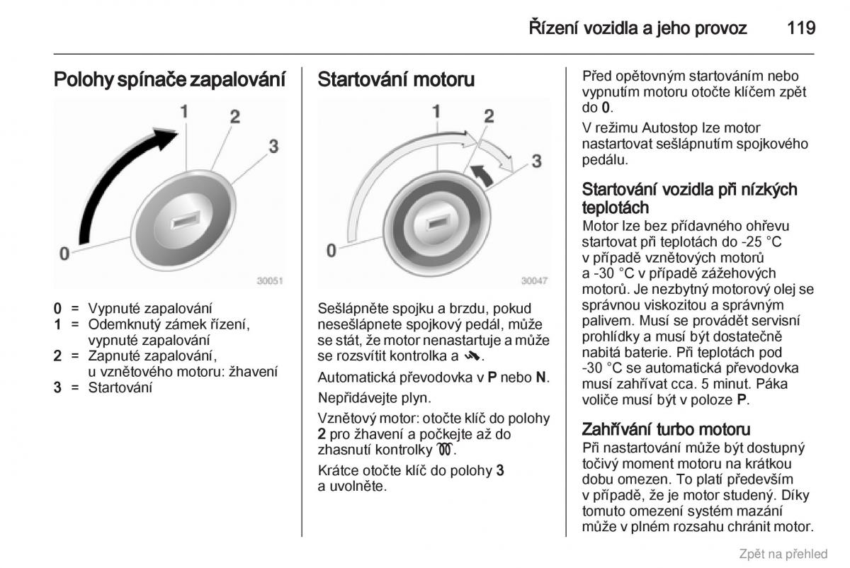 Opel Corsa D navod k obsludze / page 120