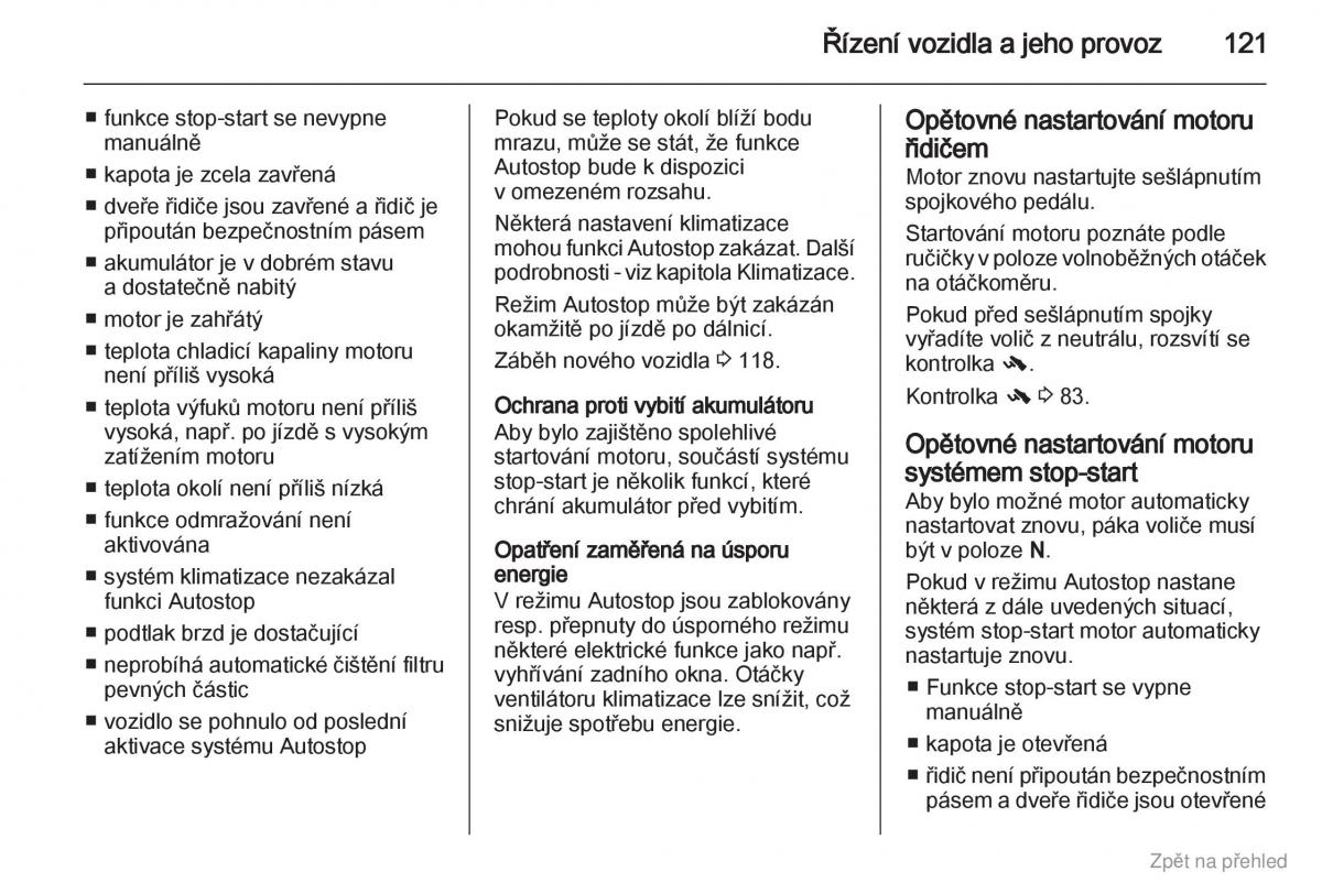 Opel Corsa D navod k obsludze / page 122