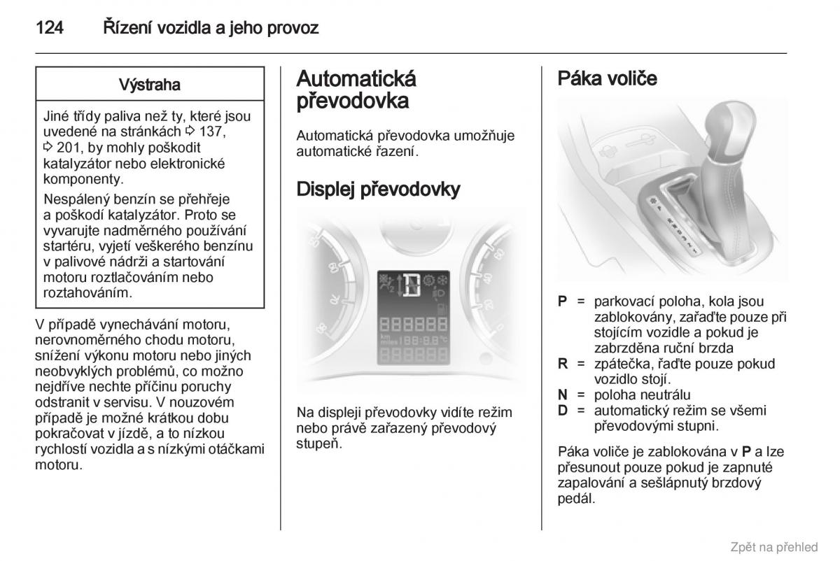 Opel Corsa D navod k obsludze / page 125