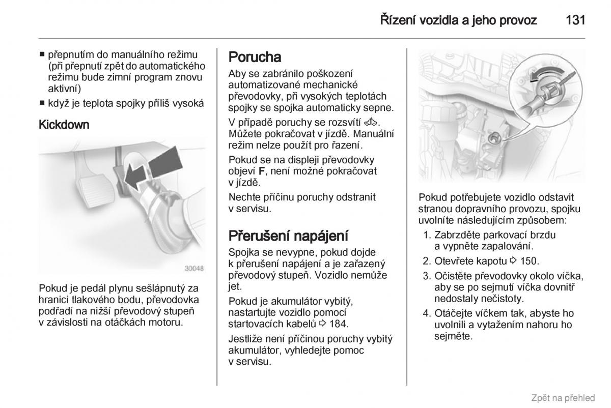 Opel Corsa D navod k obsludze / page 132