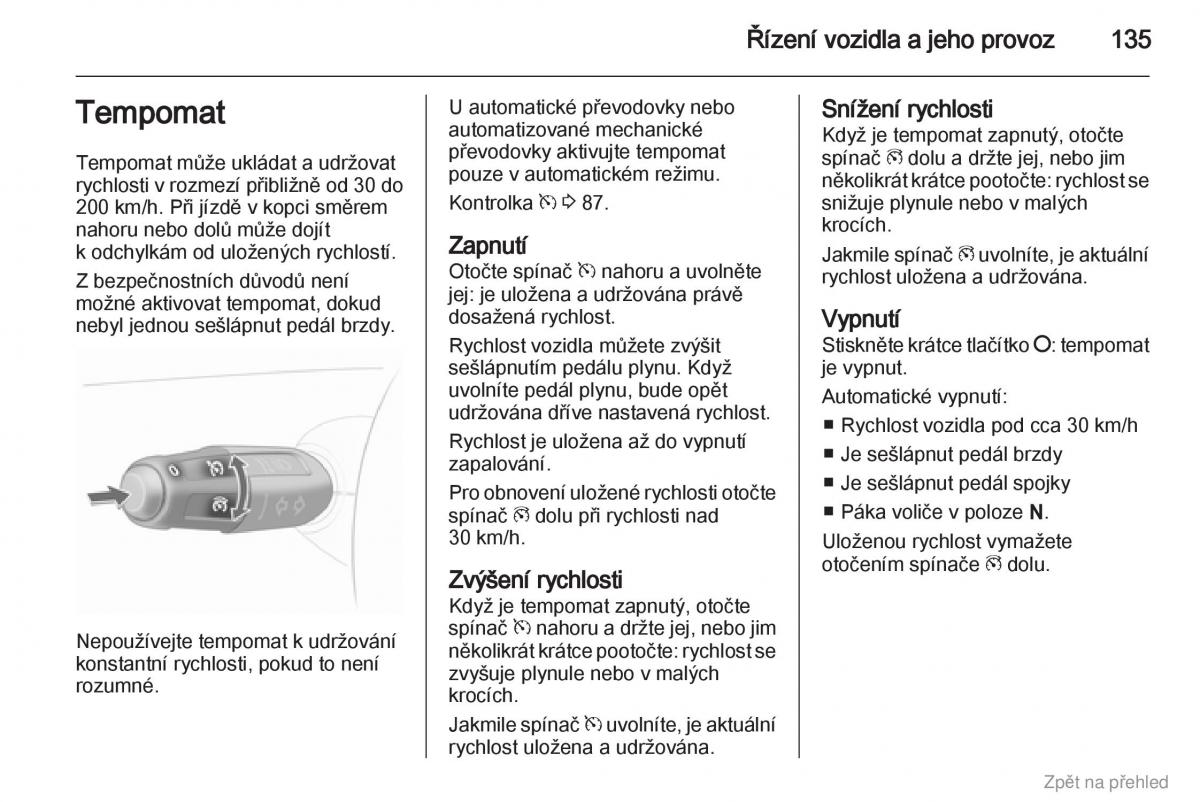 Opel Corsa D navod k obsludze / page 136