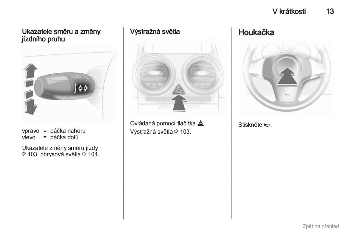 Opel Corsa D navod k obsludze / page 14