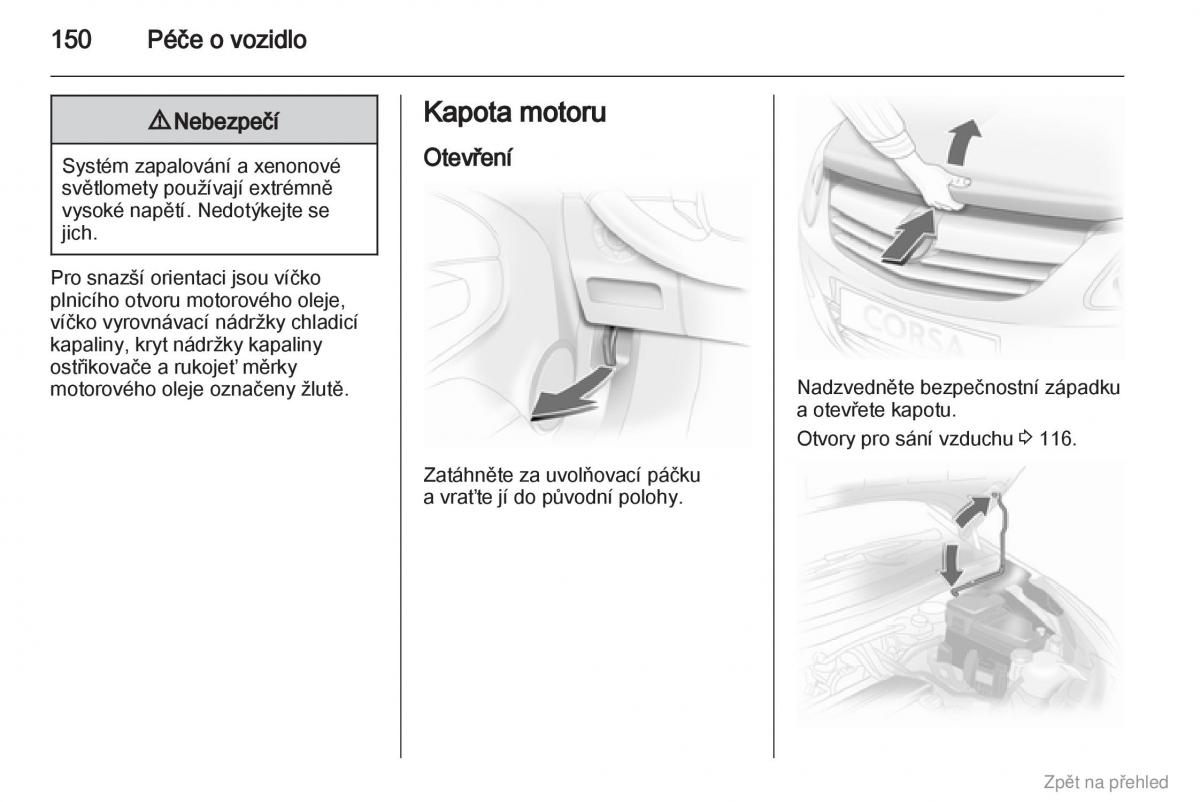 Opel Corsa D navod k obsludze / page 151