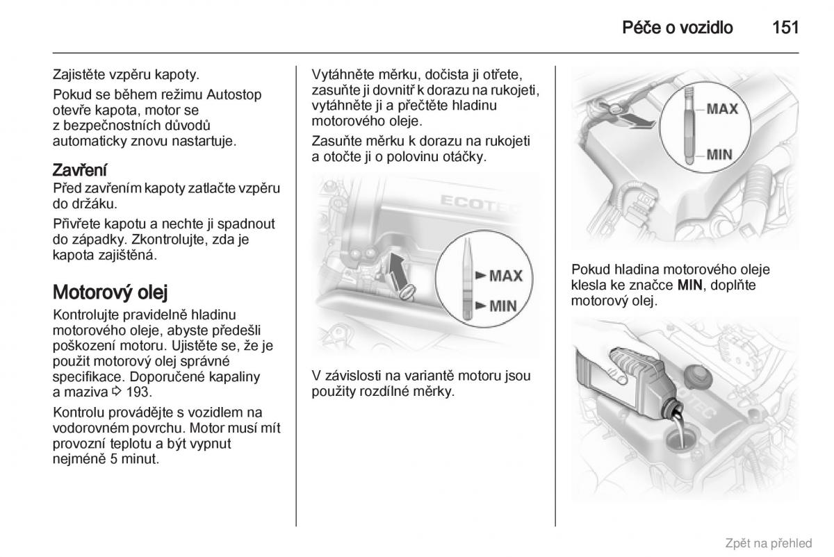 Opel Corsa D navod k obsludze / page 152