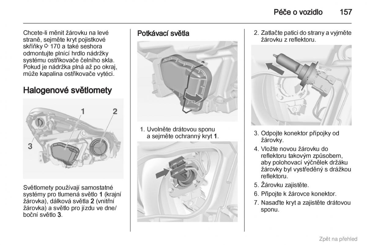 Opel Corsa D navod k obsludze / page 158