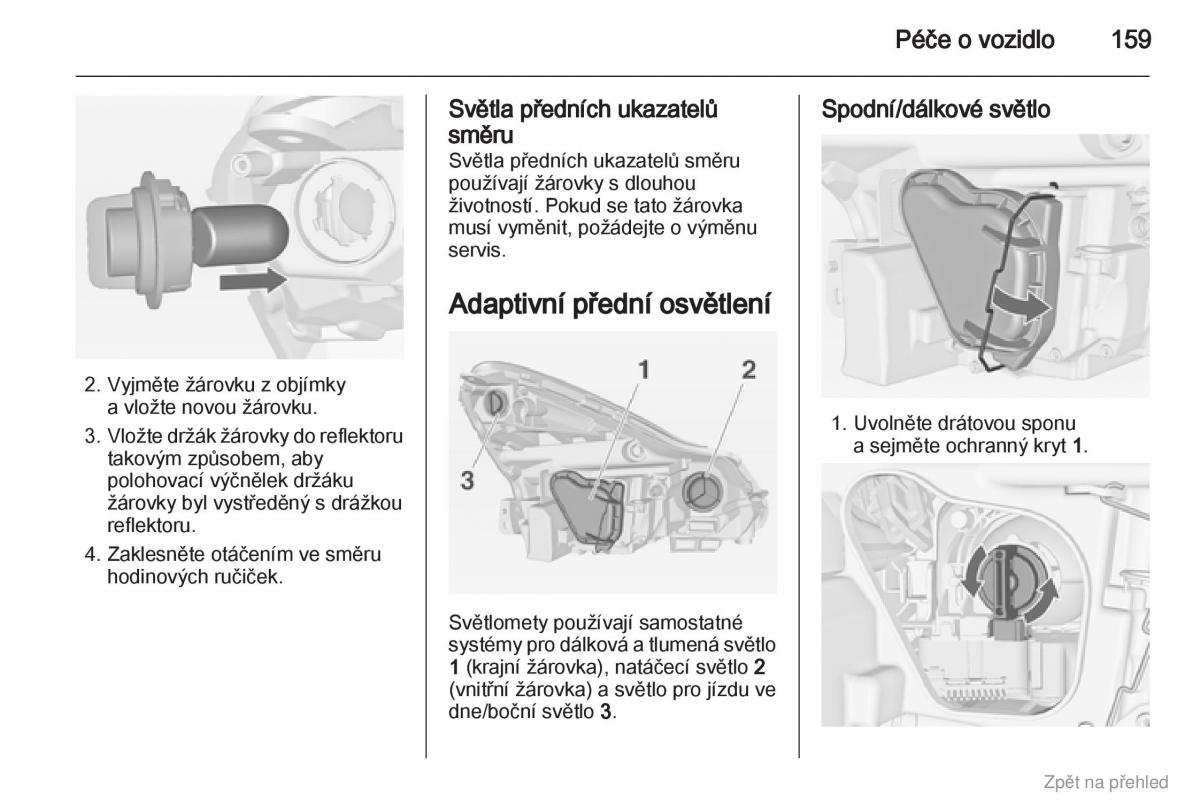 Opel Corsa D navod k obsludze / page 160