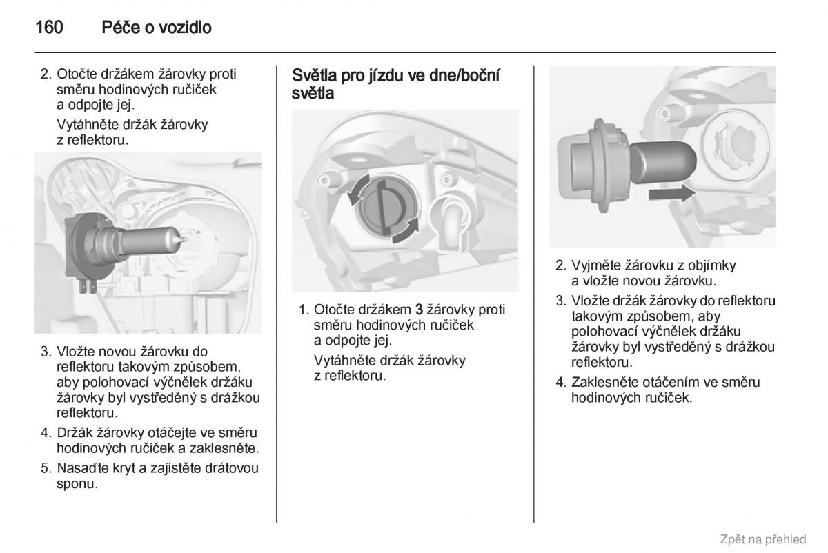 Opel Corsa D navod k obsludze / page 161