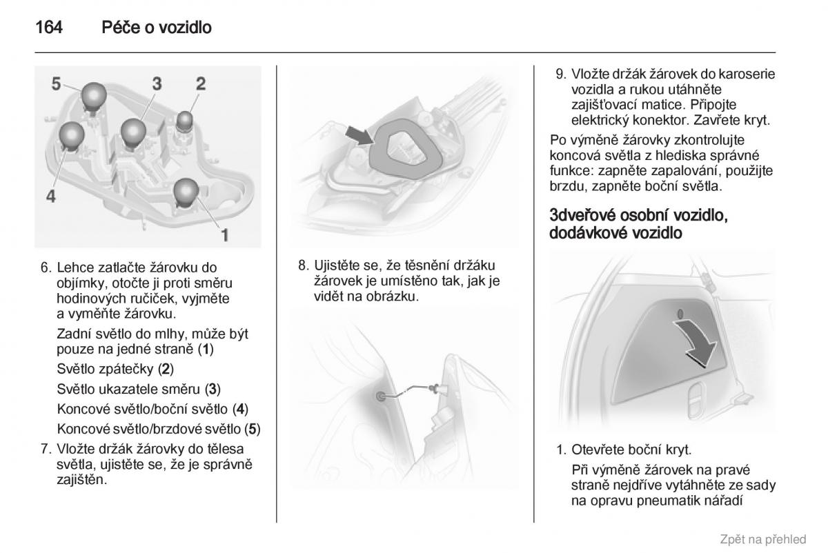 Opel Corsa D navod k obsludze / page 165