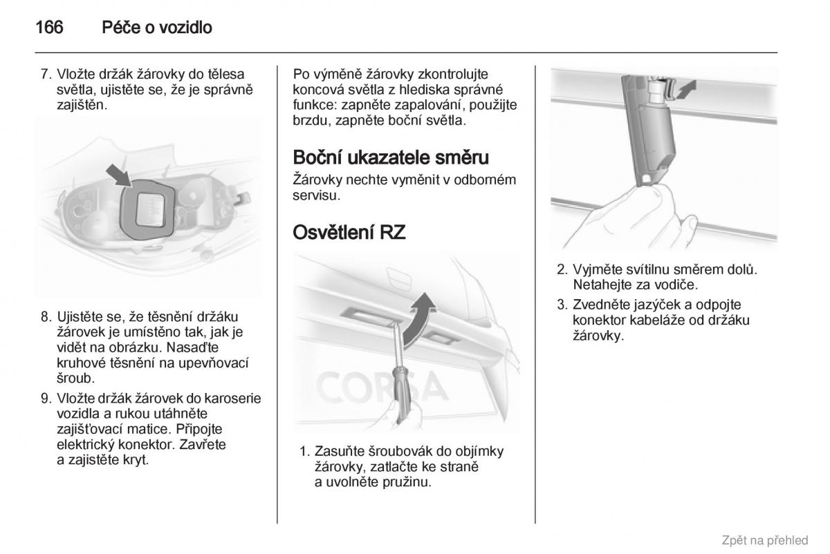 Opel Corsa D navod k obsludze / page 167