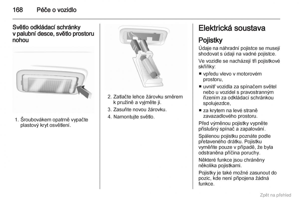 Opel Corsa D navod k obsludze / page 169