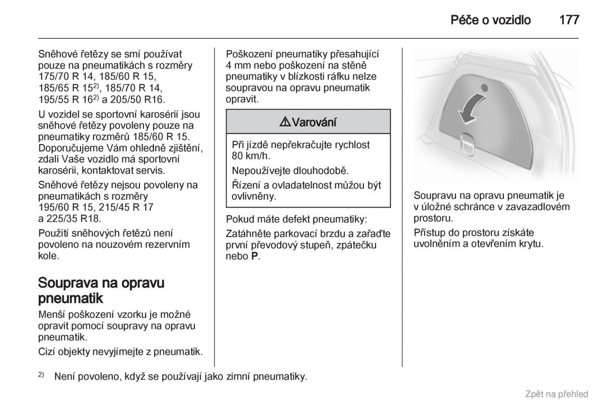 Opel Corsa D navod k obsludze / page 178