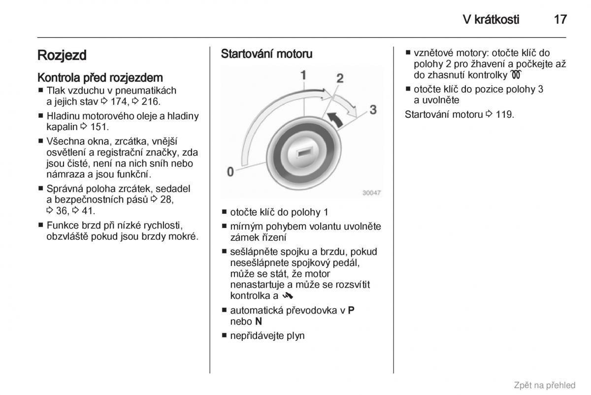 Opel Corsa D navod k obsludze / page 18