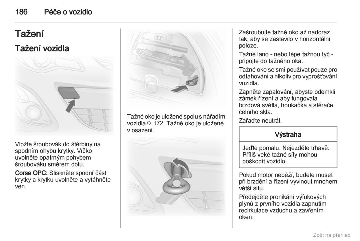 Opel Corsa D navod k obsludze / page 187