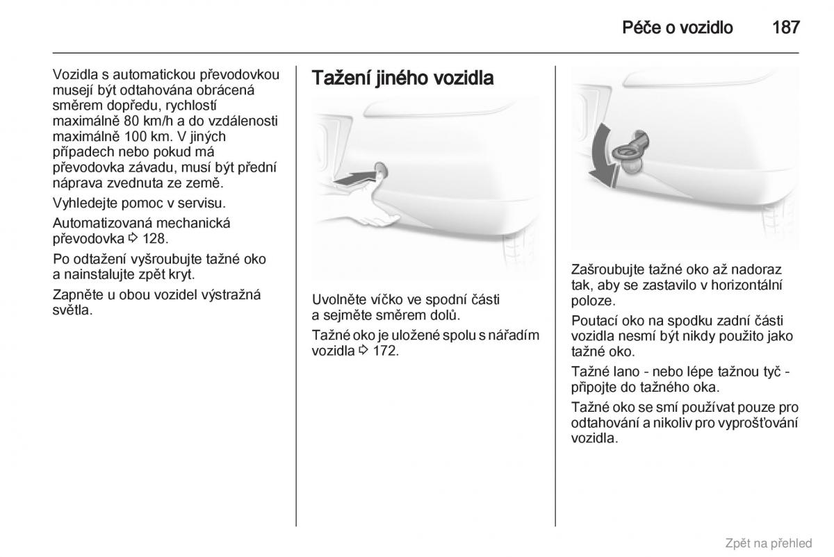 Opel Corsa D navod k obsludze / page 188