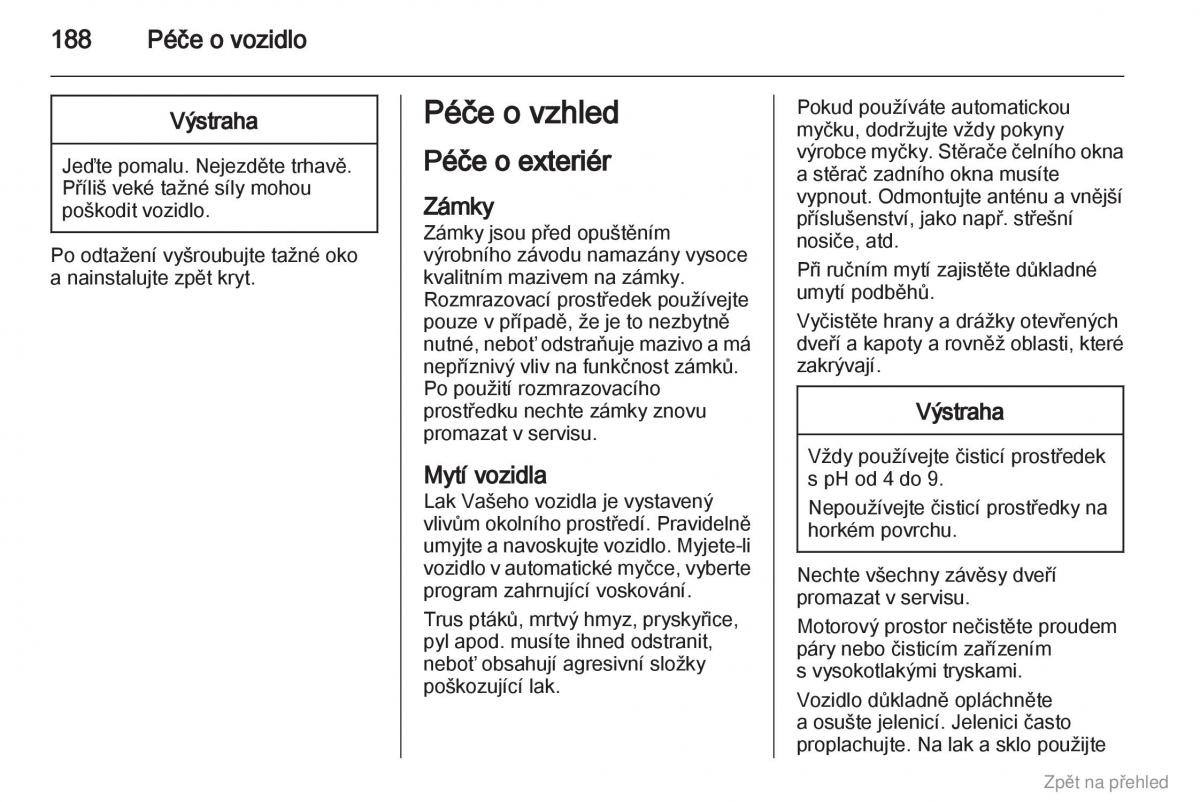 Opel Corsa D navod k obsludze / page 189