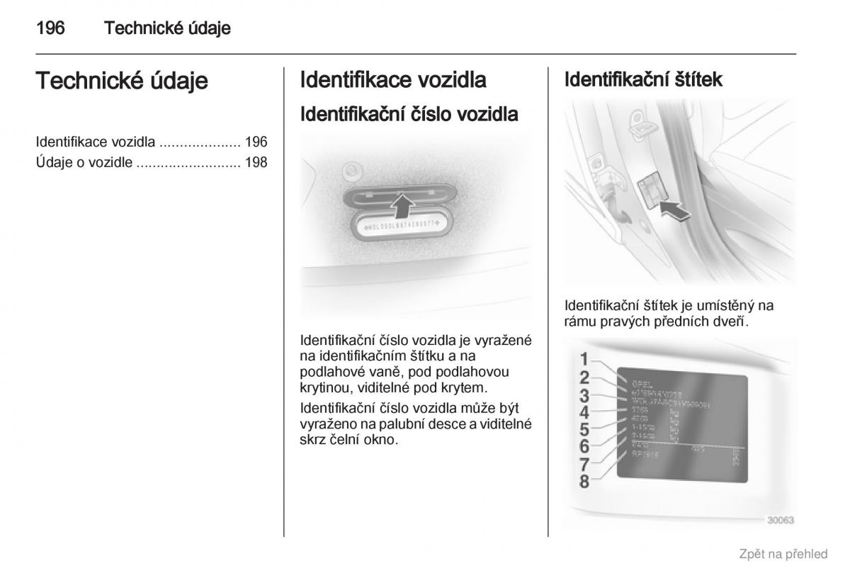 Opel Corsa D navod k obsludze / page 197