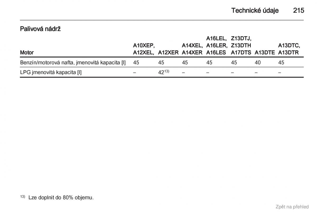 Opel Corsa D navod k obsludze / page 216