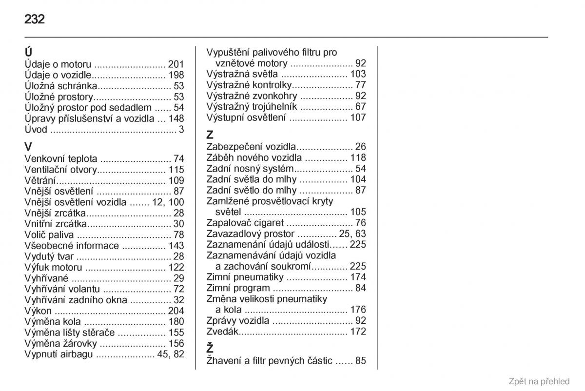 Opel Corsa D navod k obsludze / page 233