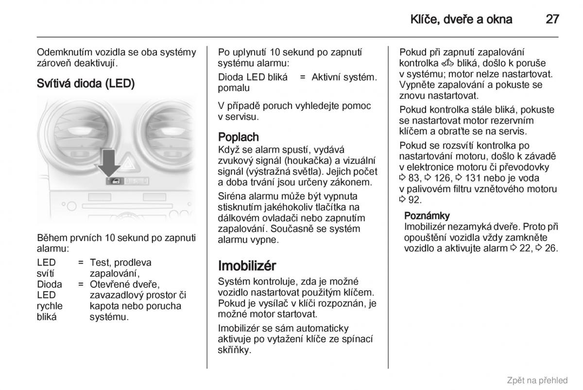 Opel Corsa D navod k obsludze / page 28