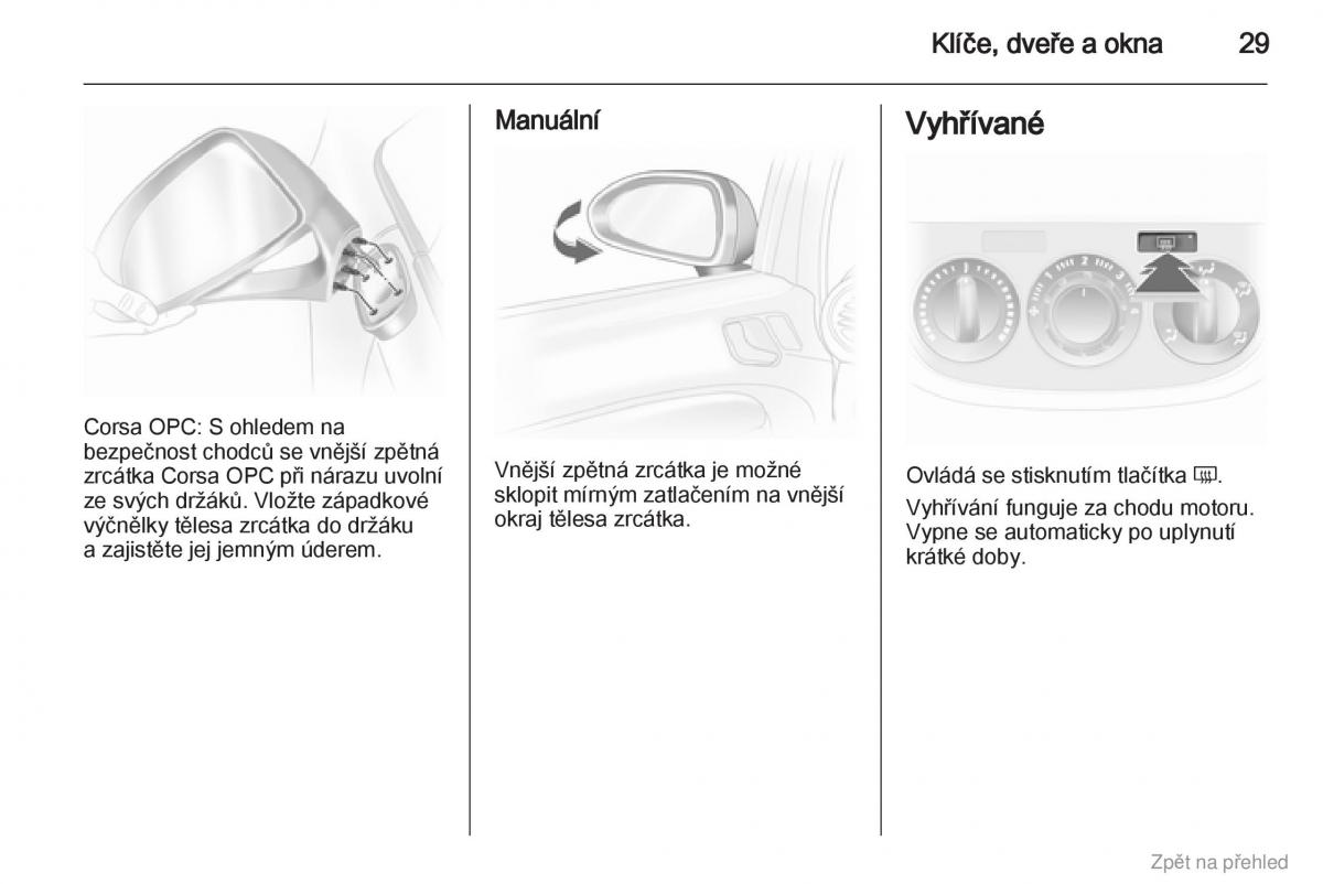 Opel Corsa D navod k obsludze / page 30