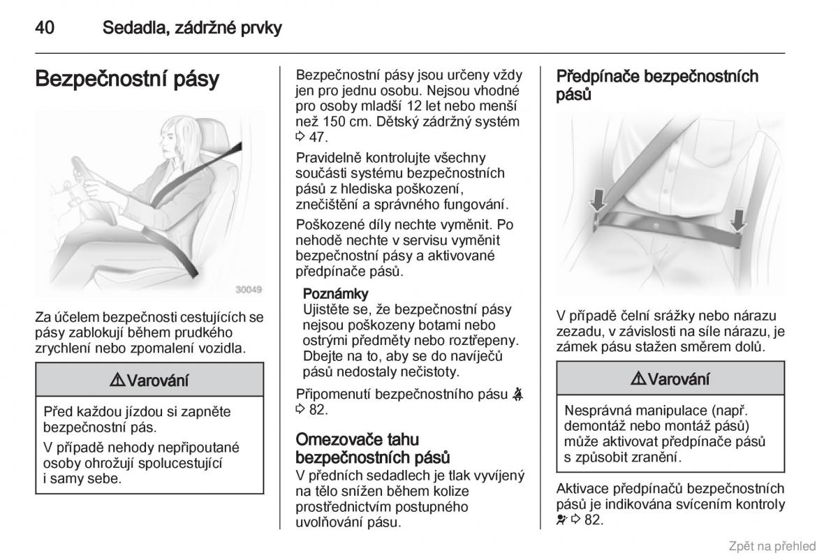 Opel Corsa D navod k obsludze / page 41