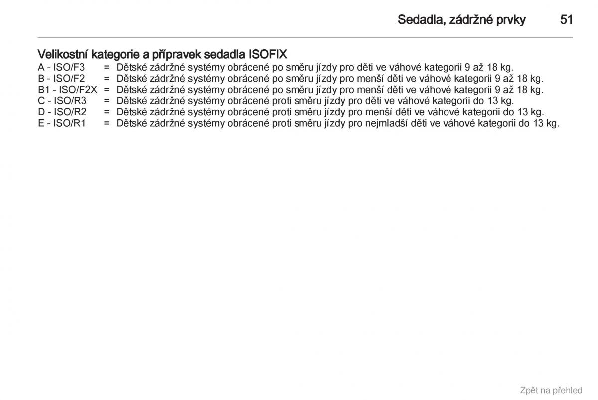 Opel Corsa D navod k obsludze / page 52