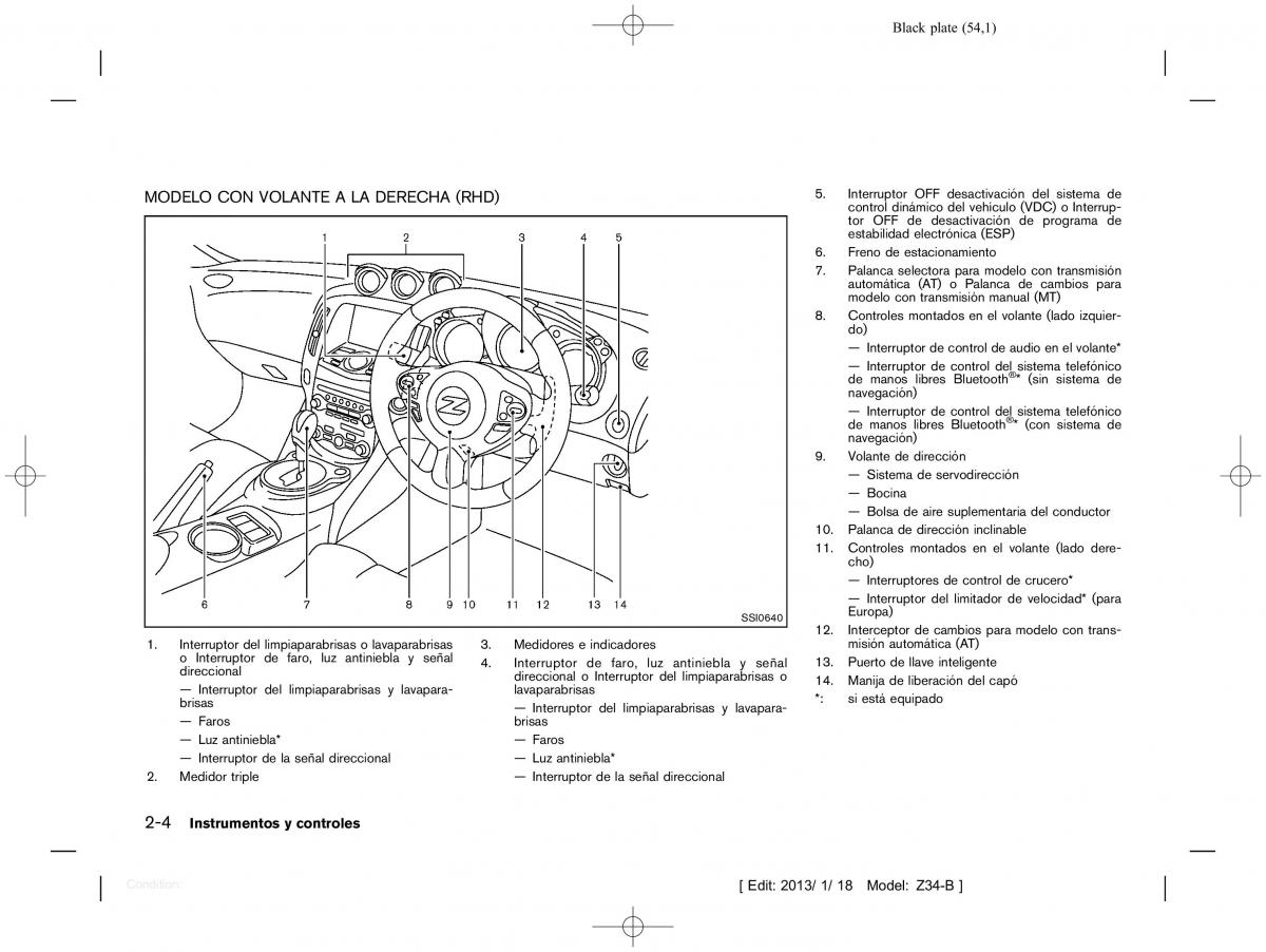 Nissan 370Z manual del propietario / page 55