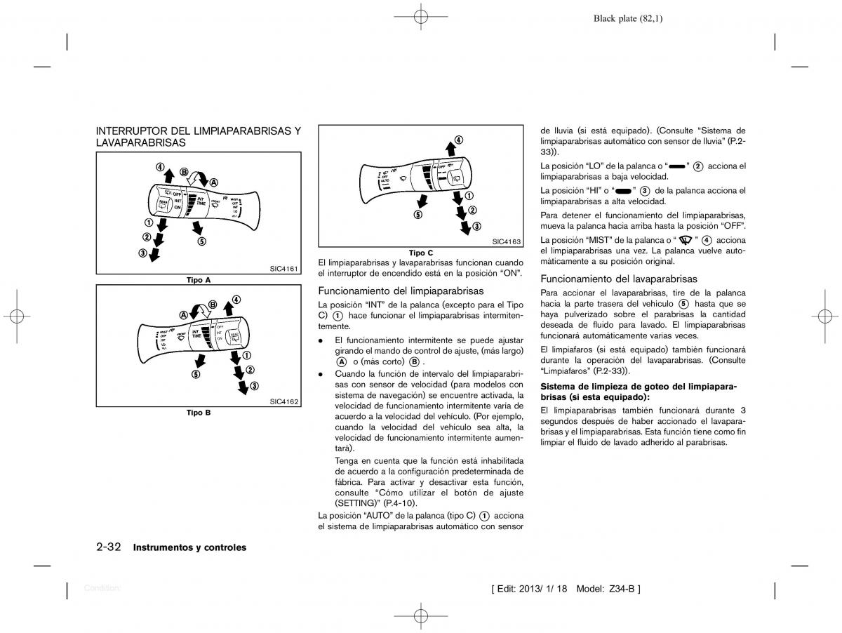 Nissan 370Z manual del propietario / page 83