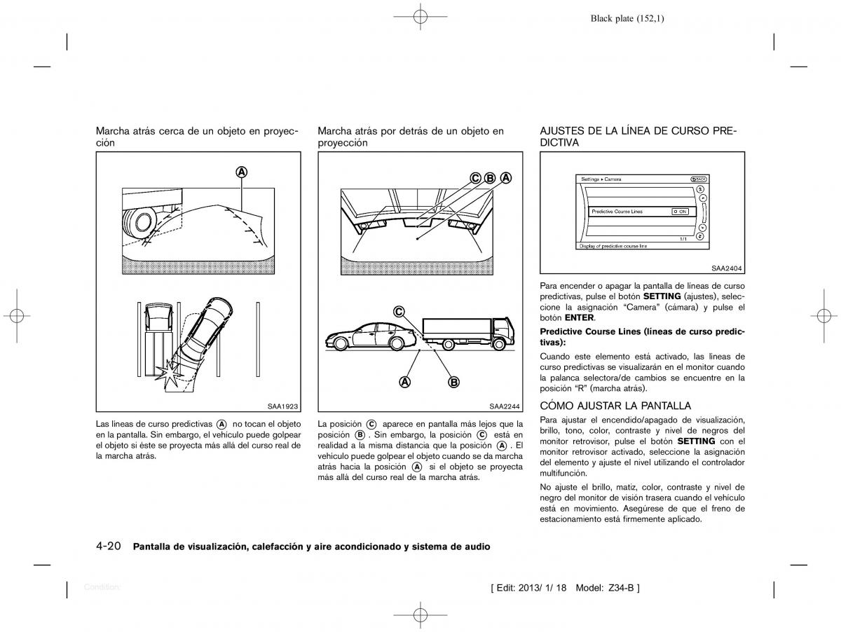 Nissan 370Z manual del propietario / page 153