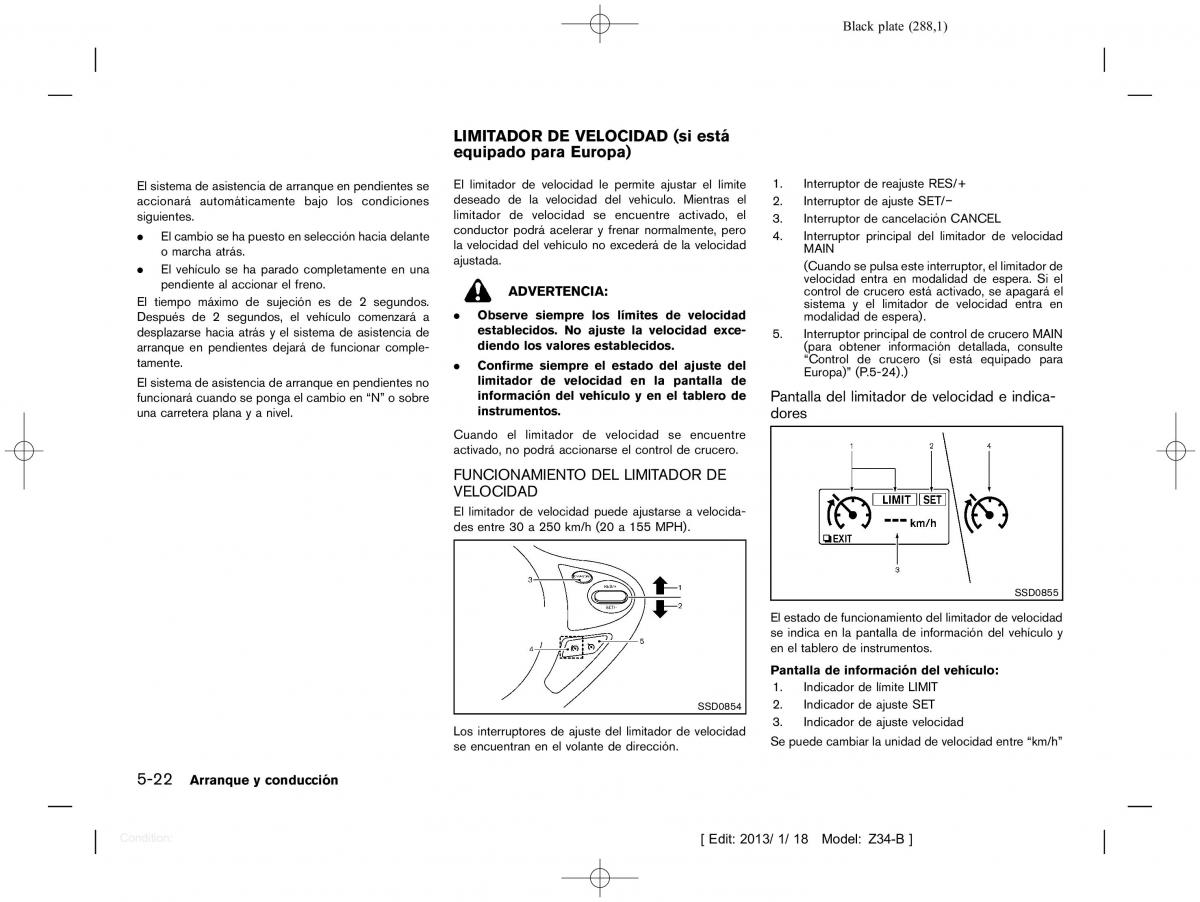 Nissan 370Z manual del propietario / page 289