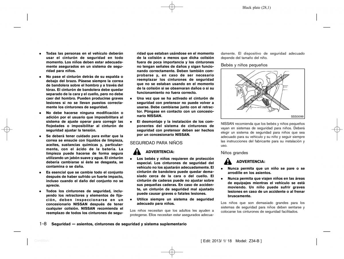 Nissan 370Z manual del propietario / page 29