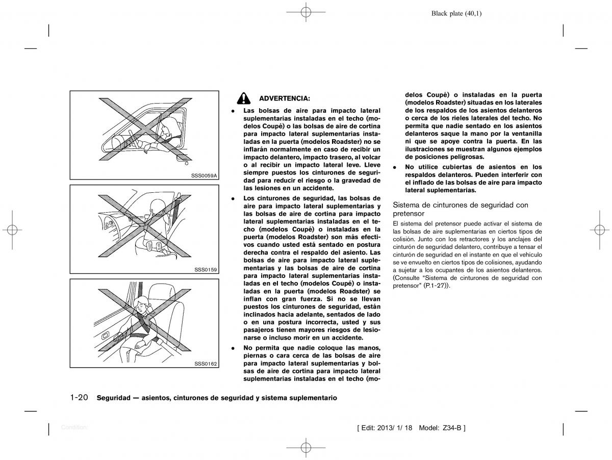 Nissan 370Z manual del propietario / page 41