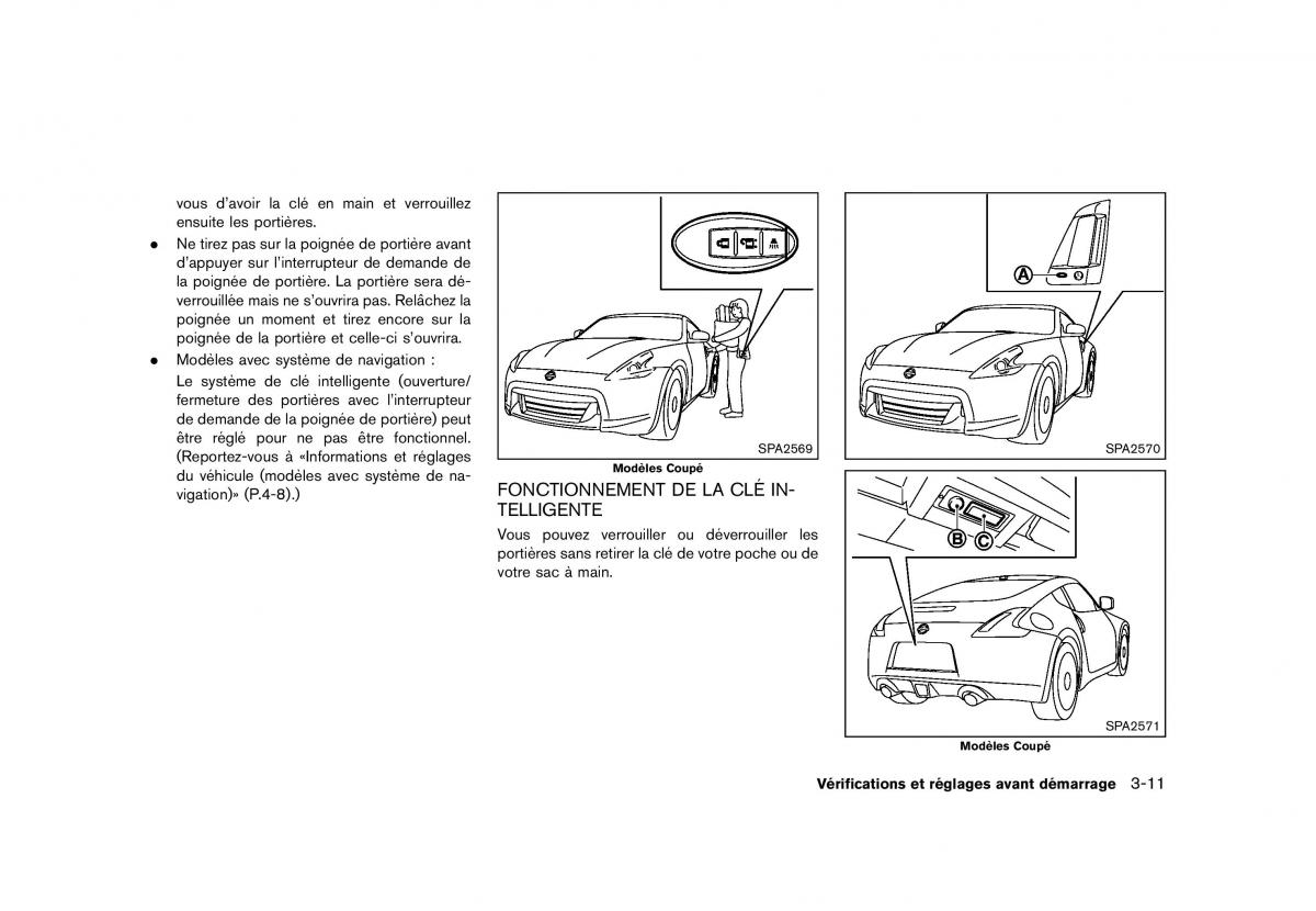 Nissan 370Z manuel du proprietaire / page 146