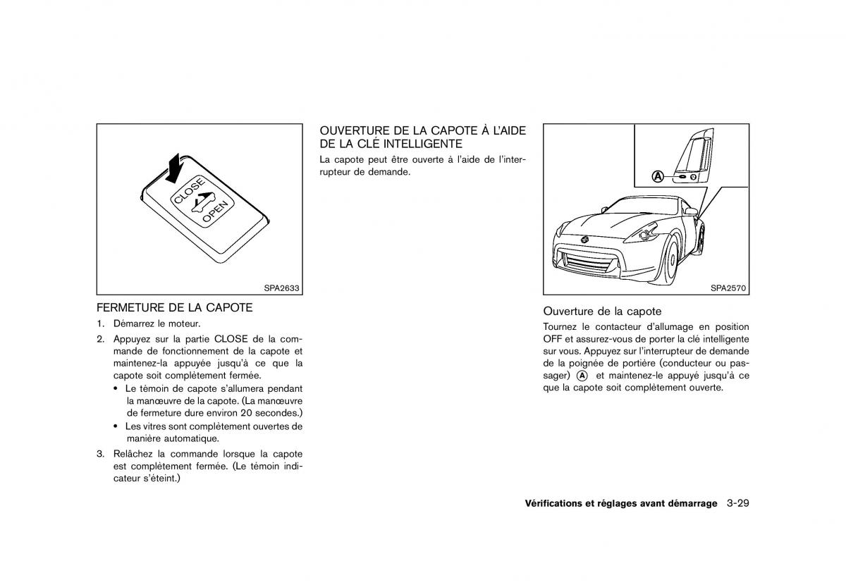 Nissan 370Z manuel du proprietaire / page 164