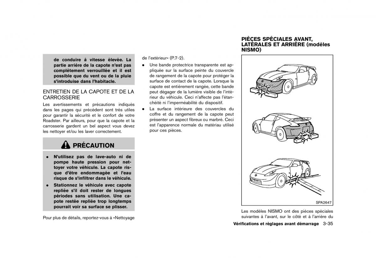 Nissan 370Z manuel du proprietaire / page 170